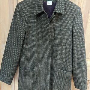 Harve Benard Olive Blazer/Car Coat